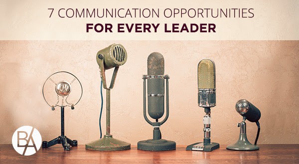 Bobby Albert explains how every leader can have a more engaging culture by seizing the seven internal communication opportunities!