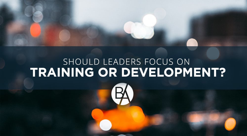 Bobby discusses how very leader can grow their business by creating a workplace culture that embraces both training AND development.