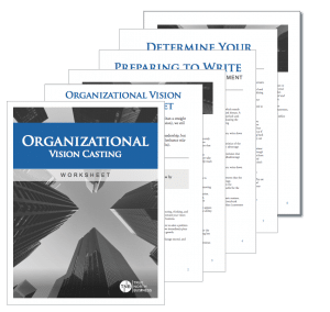 Organizational Vision Casting worksheet